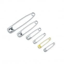 Dritz Pins & Accessories Safety Pins & Storage Box, Assorted Sizes, 100 Pc