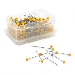 Dritz 1-3/4" Extra-Long Color Ball Pins, Yellow, 250 Pc Pins & Accessories 8 Dritz 1-3/4