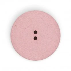 Dritz Recycled Hemp Geometric Round Button, 28mm 46 Dritz Recycled Hemp Geometric Round Button, 28mm