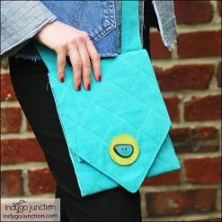 Indygo Junction Quick Grommet Crossbody Purse Pattern, PDF Download