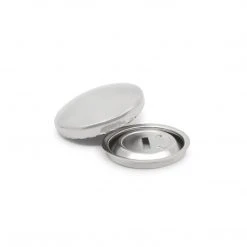 Dritz Half Ball Cover Buttons, Nickel Buttons & Cover Buttons
