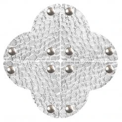 Dritz Textured Quatrefoil Corners, Small, 4pc Campaign Hardware