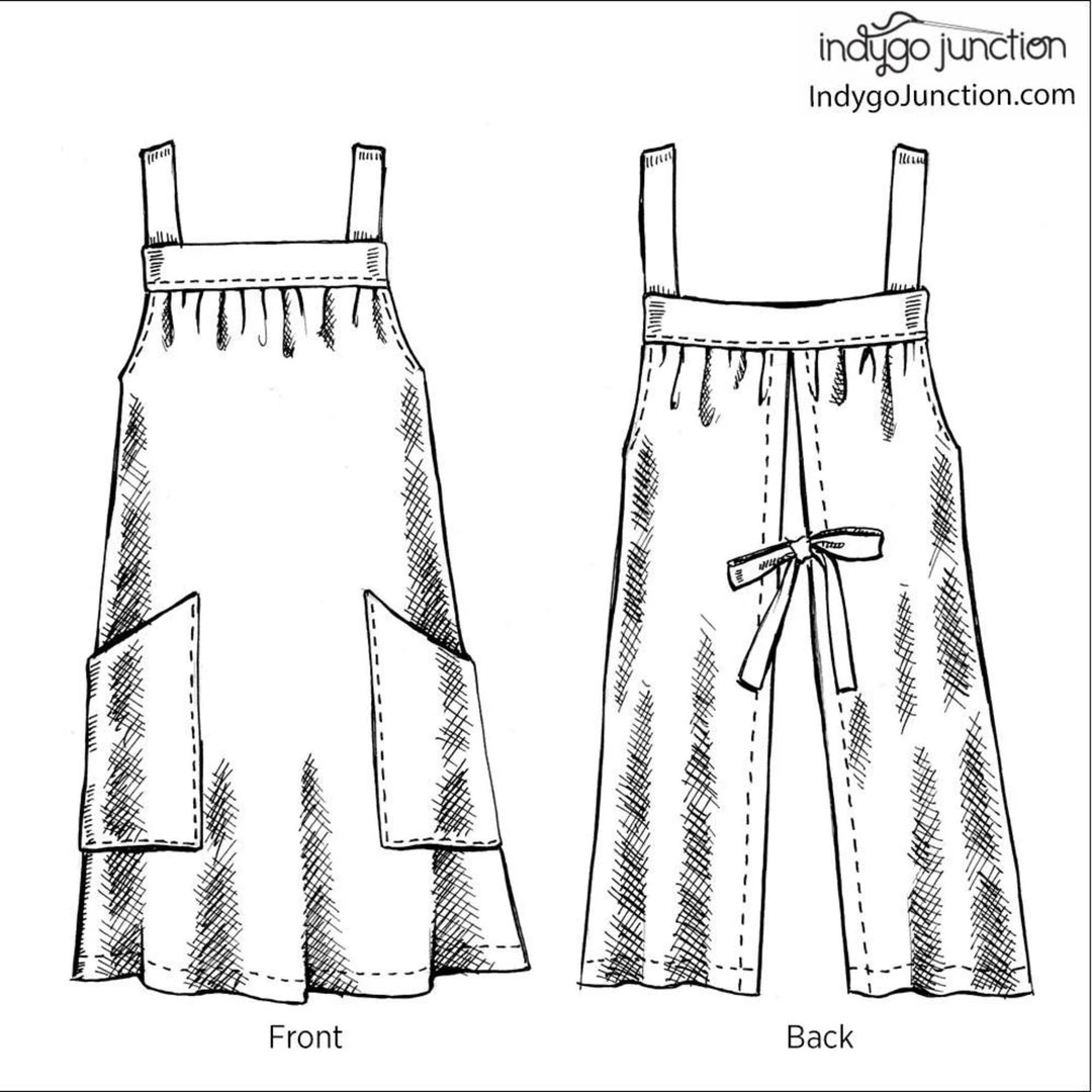 Indygo Junction Easy-On Apron Pattern 4 Indygo Junction Easy-On Apron Pattern
