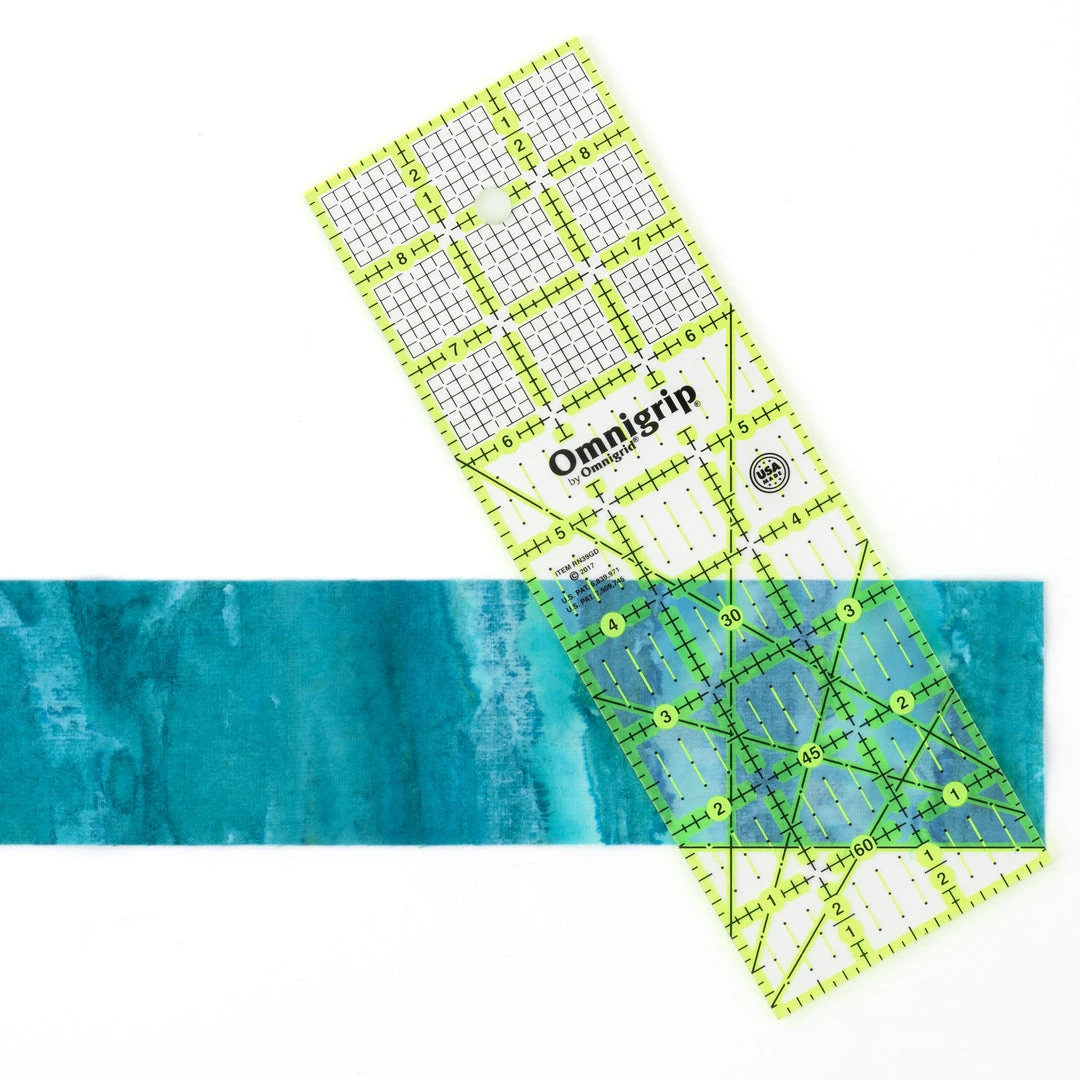 Omnigrid Non-Slip Rectangle Ruler, Neon Quilting Rulers 10 Omnigrid Non-Slip Rectangle Ruler, Neon Quilting Rulers