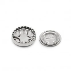 Dritz Half Ball Cover Buttons, Nickel Buttons & Cover Buttons
