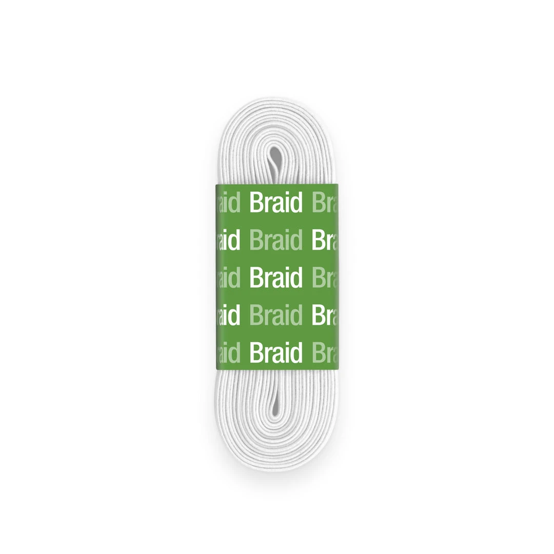 Dritz 1/4" Braided Elastic, White 10 Dritz 1/4" Braided Elastic, White