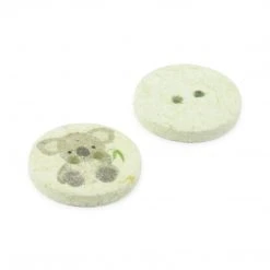 Dritz Recycled Cotton Koala Button, 18mm, 3 Pc 34 Dritz Recycled Cotton Koala Button, 18mm, 3 Pc