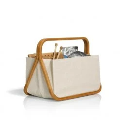 Prym Fold & Store Basket, Gray Sewing Baskets & Storage