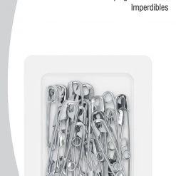 Dritz Pins & Accessories Safety Pins, Assorted Sizes, Nickel, 25 Pc
