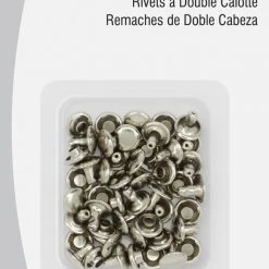 Dritz Double-Cap Rivets, 24 Sets