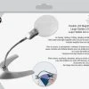 Dritz Flexible Tabletop LED Magnifier