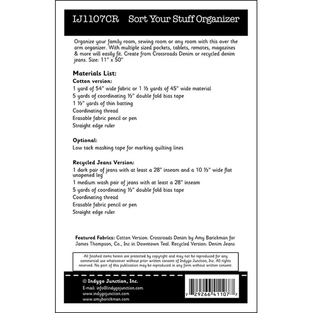 Indygo Junction Purses & Accessories Sort Your Stuff Organizer Pattern, PDF Download 6 Indygo Junction Purses & Accessories Sort Your Stuff Organizer Pattern, PDF Download