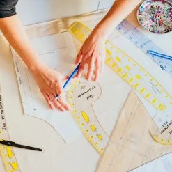 Dritz Design Ruler Trio, 3 Sewing Rulers, Clear 20 Dritz Design Ruler Trio, 3 Sewing Rulers, Clear