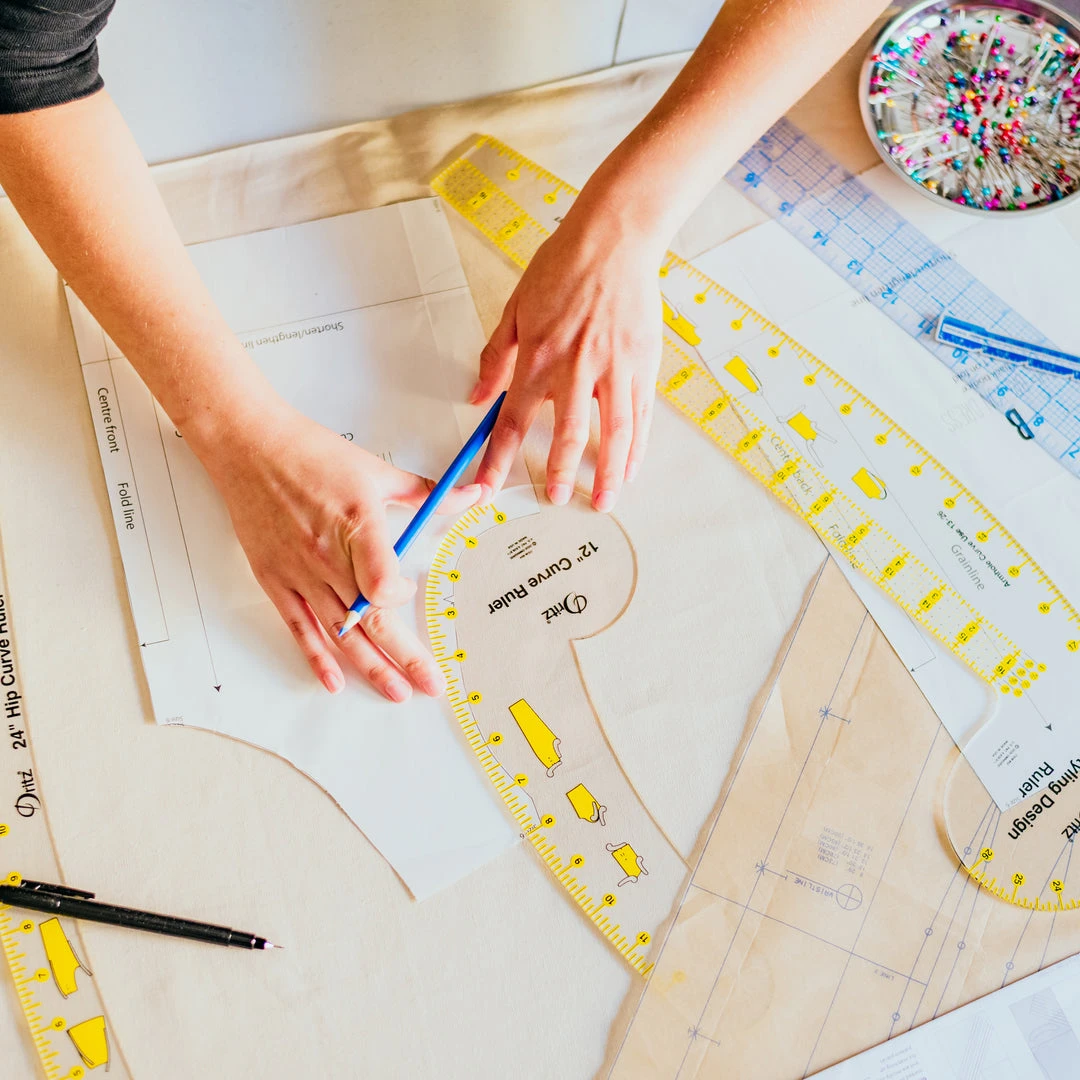 Dritz Design Ruler Trio, 3 Sewing Rulers, Clear 11 Dritz Design Ruler Trio, 3 Sewing Rulers, Clear