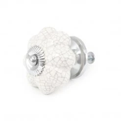 Dritz Hooks & Knobs Ceramic Scallop Knob 21 Dritz Hooks & Knobs Ceramic Scallop Knob