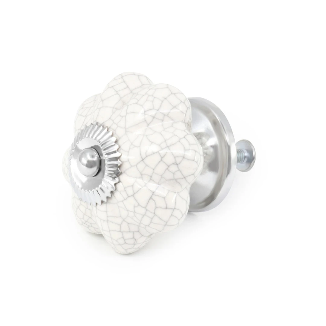 Dritz Hooks & Knobs Ceramic Scallop Knob 9 Dritz Hooks & Knobs Ceramic Scallop Knob