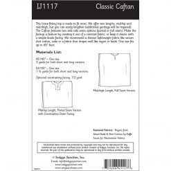 Indygo Junction Classic Caftan Pattern, PDF Download Apparel