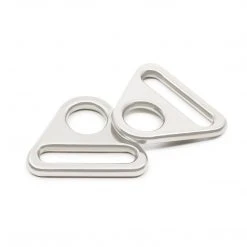 Dritz Rings & Swivel Hooks 1" Triangle Rings, Nickel, 2 Pc 9 Dritz Rings & Swivel Hooks 1