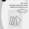 Dritz Hooks & Eyes Bow Tie Set, 1 Set, Nickel