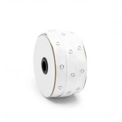 Dritz Snap Tape With Metal Snaps, White, 12 Yd