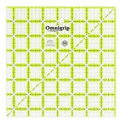 Omnigrid Non-Slip Square Ruler, Neon