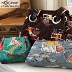 Indygo Junction Petite Stitched Purse Pattern Purses & Accessories