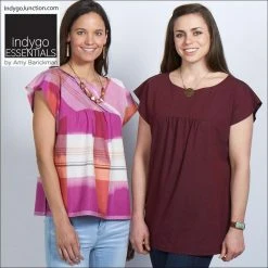 Indygo Junction Apparel Slight Sleeve Top & Tunic Pattern