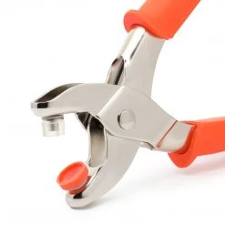 Dritz Plastic Snap Pliers For Size 20 Snaps, Orange Fastener Tools