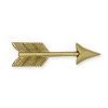 Dritz Outlet Metal Arrow Drawer Pull, Gold