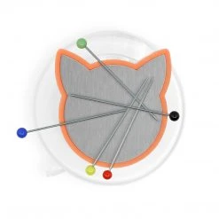 Dritz Pins & Accessories Cat Pin Magnet, Coral