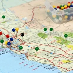 Dritz 15mm Map Pins, Assorted, 100 Pc Pins & Accessories