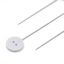 Dritz Pins & Accessories Flat Button Head Pins, Assorted, 50 Pc