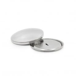 Dritz Half Ball Cover Buttons, Nickel Buttons & Cover Buttons