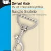 Dritz Rings & Swivel Hooks Swivel Hook, Nickel