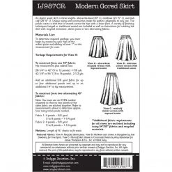 Indygo Junction Modern Gored Skirt Pattern