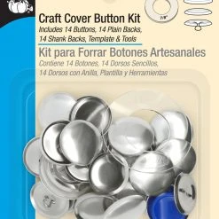 Dritz Craft Cover Button Kit Buttons & Cover Buttons