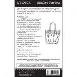 Indygo Junction Purses & Accessories Stitched Top Tote Pattern, PDF Download 17 Indygo Junction Purses & Accessories Stitched Top Tote Pattern, PDF Download