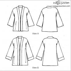 Indygo Junction Apparel Contemporary Kimono Pattern