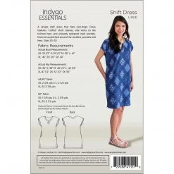 Indygo Junction Apparel Shift Dress Pattern