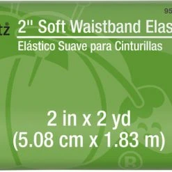 Dritz 2" Soft Waistband Elastic, 2 Yd 35 Dritz 2