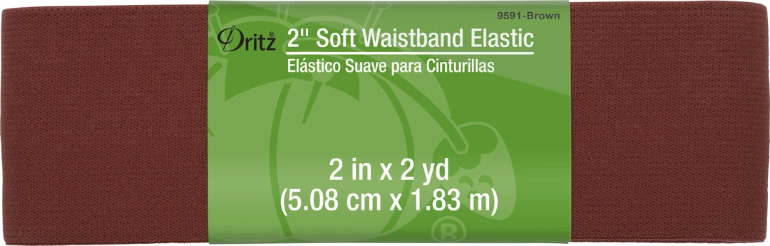 Dritz 2" Soft Waistband Elastic, 2 Yd 8 Dritz 2" Soft Waistband Elastic, 2 Yd