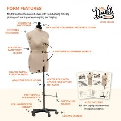 Dritz Dress Forms My Double Designer Adjustable Dress Form
