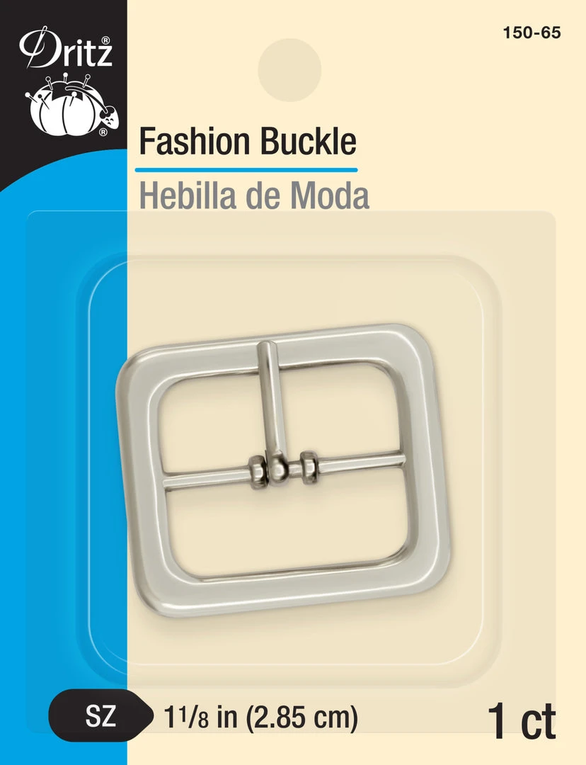 Dritz Fashion Buckle, Nickel Buckles 3 Dritz Fashion Buckle, Nickel Buckles
