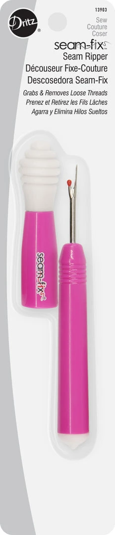 Dritz Seam Fix Seam Ripper, Pink 3 Dritz Seam Fix Seam Ripper, Pink