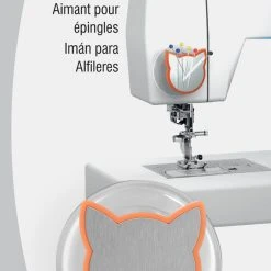 Dritz Pins & Accessories Cat Pin Magnet, Coral