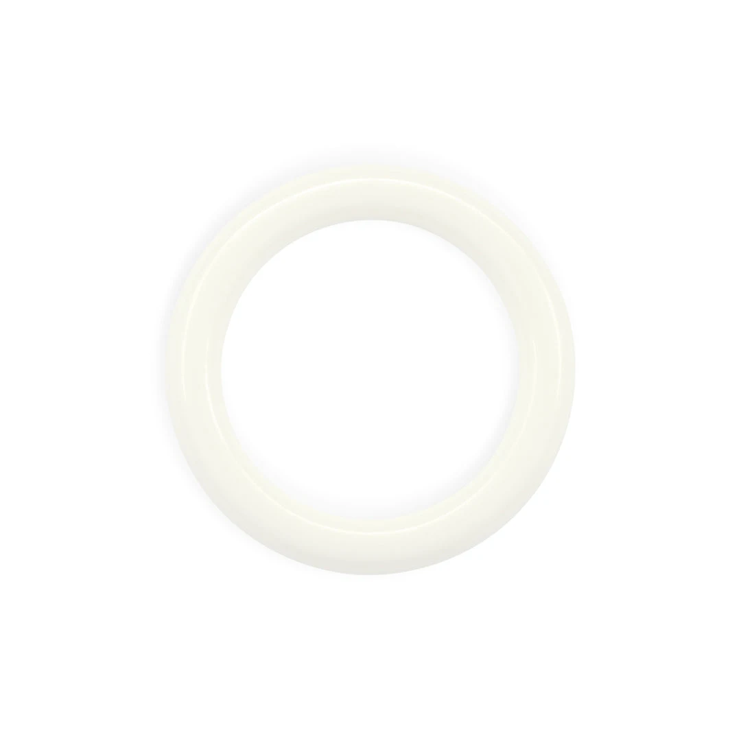 Dritz Rings & Swivel Hooks 1-1/8" Plastic Rings, White, 14 Pc 5 Dritz Rings & Swivel Hooks 1-1/8" Plastic Rings, White, 14 Pc