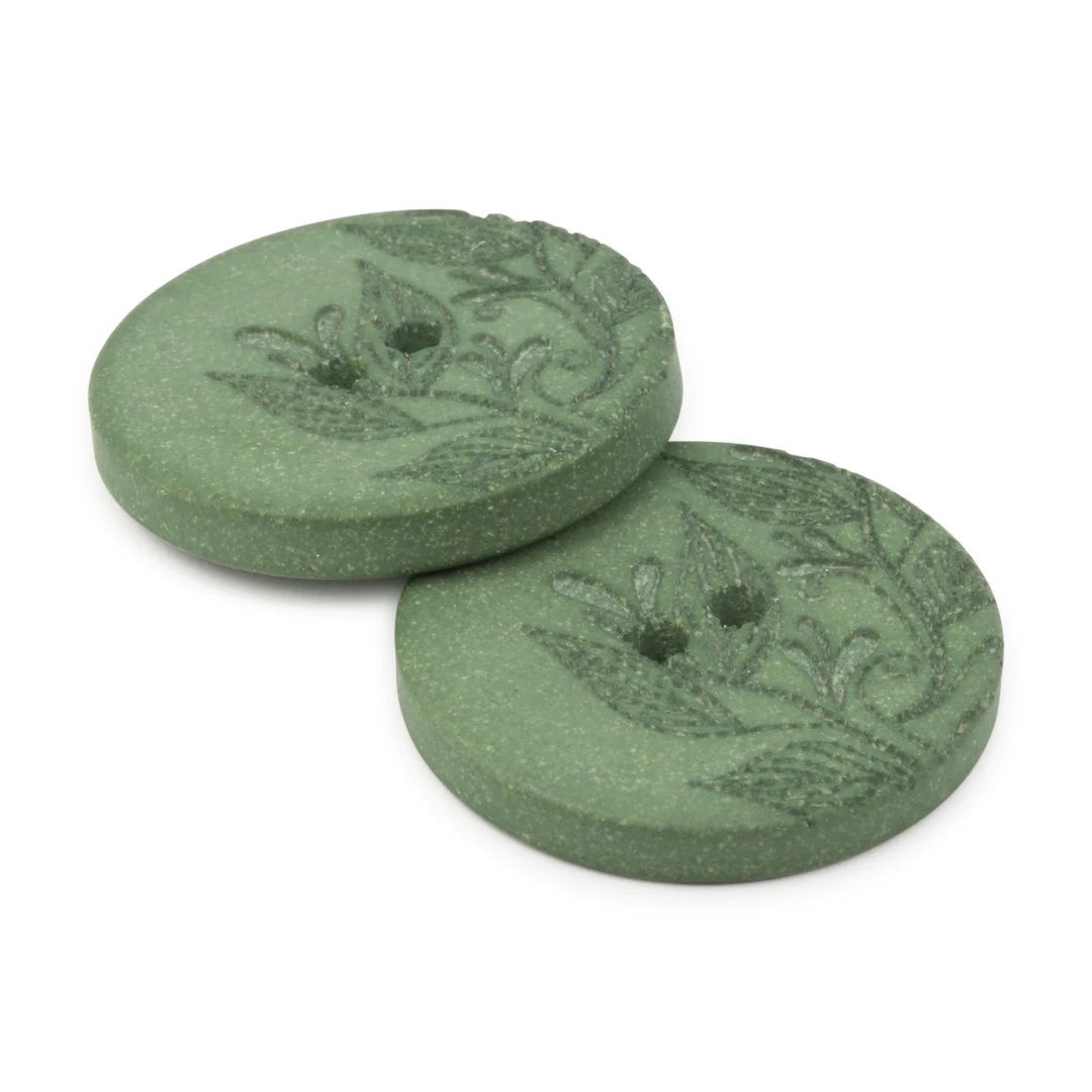 Dritz Buttons & Cover Buttons Recycled Hemp Round Floral Button, 23mm, 2 Pc 22 Dritz Buttons & Cover Buttons Recycled Hemp Round Floral Button, 23mm, 2 Pc