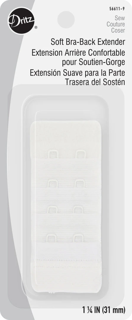 Dritz 1-1/4" Soft Bra-Back Extender 11 Dritz 1-1/4" Soft Bra-Back Extender