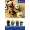 Indygo Junction Folk Art Pincushions Pattern, PDF Download Home & Storage