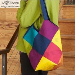 Indygo Junction Purses & Accessories Tote-All Patchwork Tote Pattern